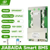 ราคา JBD สมาร์ท BMS 100A 150A 200A Discharge Lifepo4 4S 12V BMS Bluetooth Balance Uart Jiabaida BMS (29330914006)