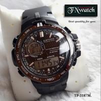 ราคา us submarine SPORT DIGITAL รุ่น TP-3187M นาฬิกาชาย นาฬิกาแฟชั่น นาฬิกาอะนาล็อกดิจิตอล กันน้ำ สายยาง พร้อมกล่อง สีดำ (1403358263)