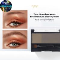 ราคา Strongaroetrtu Double Color Eyebrow Makeup Palette Eyebrow Stamp Eye Brow Enhancers Eye Brows Shadow Make Up Brow TH (47455023965)