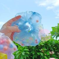 ราคา โดนัทรัดผมเรนโบว์ โดนัทรัดผมฟรุ้งฟริ้ง ยางรัดผม มีเม็ดโฟมสีด้านใน พร้อมส่งจากไทย (7635860251)