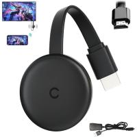 ราคา เหมาะสําหรับอุปกรณ์ทีวี Chromecast 4K HDR Chromecast 3 in 1 Wireless HDMI Display Adapter เหมาะสําหรับทีวี 2.4/5G Dual Band WiFi อะแดปเตอร์รองรับ Airplay/Miracast/DLNA เหมาะสําหรับ (25247839745)