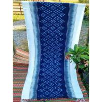 ราคา ผ้าคลุมไหล่ทอมือ ผ้าครามสกลนคร กว้าง 80ยาว2เมตร (16187525088)