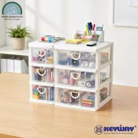 ราคา KEYWAY กล่องลิ้นชัก 3 ชั้น 6 ช่อง CK-556 (56250875051)