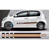 ราคา S244 Perodua Myvi สติกเกอร์รูปลอกไวนิลติดรถยนต์ (50002197372)