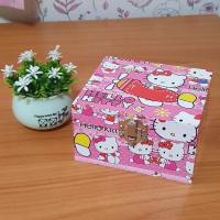 ราคา NUIBOX HANDMADE กล่องใส่เหรียญ ใส่กล่องเครื่องสำอาง ลายคิดตี้ ขนาด 10x11x6 CM. (42260489552)