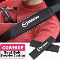 ราคา Mazda 2 ชิ้น ปลอกหุ้มเข็มขัดนิรภัย สําหรับรถยนต์ เครื่องหนังสายคล้องไหล่ ตกแต่งรถ 2 3 CX5 CX30 CX8 CX3 Mazda2 6 5 CX9 BT50 (28272126144)