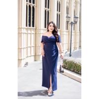 ราคา ราตรียาว .ชุดออกงานคนอ้วน เสื้อผ้าคนอ้วน ชุดราตรียาวไซส์ใหญ่ เดรสออกงานกลางคืน (27003621801)