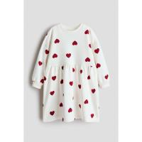 ราคา H&M(เอชแอนด์เอ็ม) เดรสเสื้อสเวตเตอร์แบบโอเวอร์ไซส์ Girls Oversized sweatshirt dress 0984595_11 (29143952237)