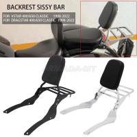 ราคา For Yamaha Dragstar400/650 Vstar 400 Vstar650 Classic 1998-2022 Motorcycle Rear Backrest Sissy Bar (49602394936)