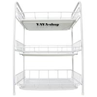ราคา MP-Glass Rack Cup Rack ชั้นวางของและคว่ำแก้วน้ำ 3 ชั้น พร้อมถาด #813 (946525390)
