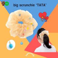 ราคา big scrunchie TATA (BT21) ยางมัดผม (brown) (23350067092)