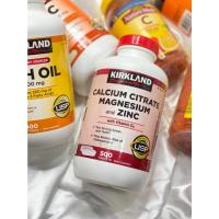 ราคา Kirkland, Calcium Magnesium and Zinc with Vitamin D3 500 tablets (10617669577)
