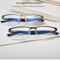 ราคา แว่นสายตาสำหรับผู้ชาย กรอบแว่นตาแบบhalf frame พร้อมเลนส์สายตา (18995817947)