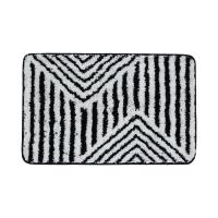 ราคา HomeHuk พรมเช็ดเท้า รุ่นรชิดา ขนาด 50 x 80 ซม. - สีขาว/ดำ (44905888979)