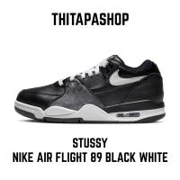 ราคา STUSSY X NIKE AIR FLIGHT 89 BLACK WHITE (25256198717)