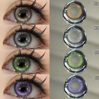 ราคา [จัดส่งจากประเทศไทย] EYESHARE คอสเพลย์คอนแทคเลนส์สีอะนิเมะคอนแทคเลนส์ Blue Eye เลนส์รายปี Crazy ฮาโลวีนแต่งหน้าเลนส์ที่มีสีสันรายปีใช้ (24795213456)