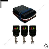 ราคา รีโมท (เขียว-แดง)พร้อมชุดรับสัญญาณ 3 + 1/ชุด แบบเขี่ยรหัส 8 หลัก 2 ช่อง 330MHZ ใช้กับมอเตอร์ประตู (25681511710)