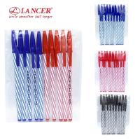 ราคา (10 ด้าม) ปากกาลูกลื่นแลนเซอร์ 0.5 มม รุ่น 825 Lancer (27906036924)