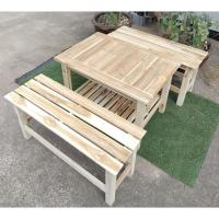 ราคา Sukthongแพร่ ชุดรับแขกไม้สัก SUKP-386 งานไม้ดิบไม่ทำสี (17161790706)