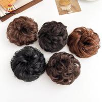 ราคา FG ผมสังเคราะห์ Bun วิกผมสุภาพสตรีผมหางม้าต่อผม Scrunchie ยืดหยุ่น Meatball หัว Hairpieces Scrunchie Wrap ธรรมชาติ Realism HS (53306036440)