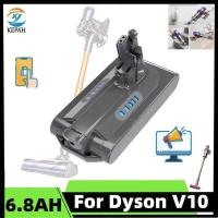 ราคา Dyson สำหรับเครื่องทำความสะอาด RH-10 SV12 Pack, แบตเตอรี่ทดแทน V10 ลิเธียมไอออน, 25.2V 6800mAh 7-cor (50301245354)