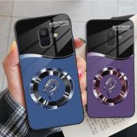 ราคา เคส Samsung A8 2018 / A8 Plus / A8+ กระจกนิรภัยหรูหราหรูหรา FOCUS DRAGON (44005938246)