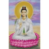 ราคา Pinn Shop ชุดปักครอสติช : พระแม่กวนอิมพระโพธิสัตว์ อวโลกิเตศวร (56704332124)