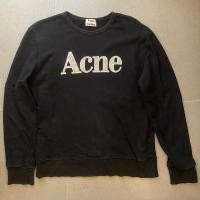 ราคา USED Acne Studios sweatshirt size L ตำหนิโลโก้ลอก (24795275167)
