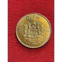 ราคา เหรียญ 50 สตางค์ ปี พ.ศ.2493 ตัวหนา ผ่านใช้งานแต่สภาพดี ด้านหลังตราแผ่นดิน สำหรับบูชา สะสม เลี่ยมกรอบแขวนคอ (24891187693)