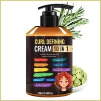 ราคา Curl Dinning Cream 280ml Leave In Frizz Control Moisturizer Bouncy Cream for Men Women Travel Daily Care Home pmuisth (55555297550)