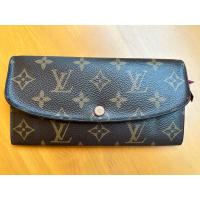 ราคา LV Long Wallet Monogram canvas brown มือสอง แท้ 100% *ตำหนิกระดุมลอก* (26436054955)