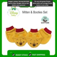 ราคา Disney Baby Winnie the Pooh Mitten & Booties Set New Born Baby - Boy Sarung Tangan Keladon Bayi Comel (27333305880)