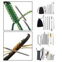 ราคา [mibum01eb] Paracord พรีเมี่ยมสําหรับ Laces Weaving Paracord Bracelet Crafts Kit (27407402547)