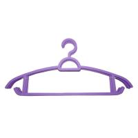 ราคา ไม้แขวนเสื้อสีสวยพาสเทล พลาสติก สไตล์มินิมอล สีม่วง (11119843195)