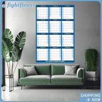 ราคา ปฏิทินลบแห้ง การต่อสู้, 32x48 ในปฏิทินติดผนังขนาดใหญ่ 12 เดือน, พร้อมสติ๊กเกอร์ปากกาติดผนังปฏิทินลามิเนตสํานักงานใช (57953497041)