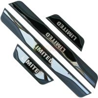 ราคา For Ford Bronco Limited Accessory 2022 Stainless Car Door Sill Scuff Plate Kick Guard Pedal Protector Cover Trim (49403435113)