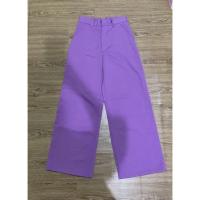 ราคา กางเกงขายาวขากระบอกสีม่วง (20658759307)