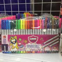 ราคา สีเมจิก 24สี Master Art (24 Water Colour Pens) (5010936529)