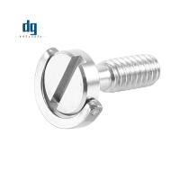 ราคา ยาว 1/4 "D-Ring สกรูสแตนเลสสําหรับกล้องขาตั้งกล้อง Quick Release แผ่นเงิน (46405162244)