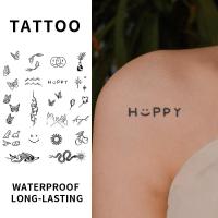 ราคา สติ๊กเกอร์รอยสักดอกไม้ผีเสื้อกันน้ํา 15 วัน Unisex Body Art (56601269805)