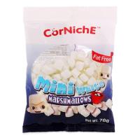 ราคา Corniche คอร์นิช มินิ ไวท์ มาร์ชเมลโลว์ (ขนมมาร์ชเมลโลว์) 70 กรัม (3475129528)