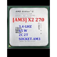 ราคา CPU AMD Athlon II X2 270 3.4 ghz 2คอร์ 2 เทรด (สำหรับ Socket AM3) (5988552988)