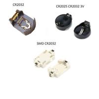 ราคา รางถ่านกระดุม CR2032 battery holder CR2025/CR2032 universal battery holder 3V button battery holder (16218758826)