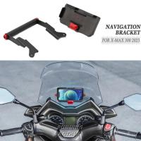 ราคา Motorcycle Accessories Navigation GPS Mount Bracket For Yamaha XMAX 300 X-MAX 300 X-Max 300 2017 20 (43526911956)