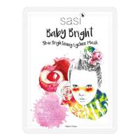 ราคา Sasi ศศิ เบบี้ไบรท์ สกิน ไบรท์เทนนิ่ง ลิ้นจี่มาส์ก (1294609918)