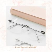 ราคา กรอบแว่น (เจาะ) แบบไร้กรอบแว่น KW R003N (29411296912)