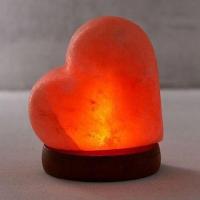 ราคา โคมไฟเกลือหิมาลายัน Himalayan Salt Lamp ทรงหัวใจ ขนาด 1-2kg โคมไฟเกลือหิมาลัย โคมไฟ (16874870630)