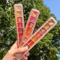 ราคา ทาตากาแฟ #ส่งไว พาเลทอายแชโดว์ SOFT EYE SHADOW 9 Coler พาเลททาตาสีสวยสดใส 9 สี (23678054392)