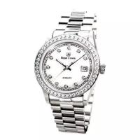 ราคา Royal Crown นาฬิกาประดับเพชรสำหรับสตรี สายสแตนเลส รุ่น 3594M สี Silver (7560567096)