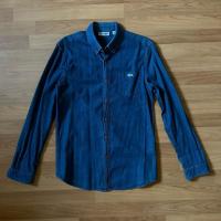 ราคา เสื้อเชิ้ตแขนยาว Lacoste ผ้ายีนส์ Size M มือสอง เหมือนใหม่ (43508457849)